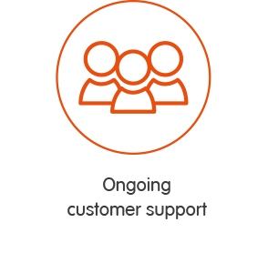 Ongoing customer support